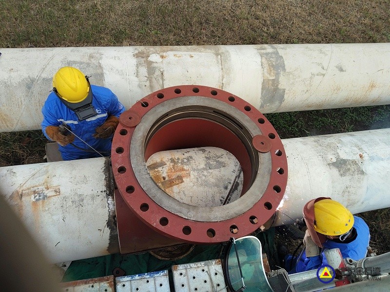 3枢纽库项目开票完成，开始焊接