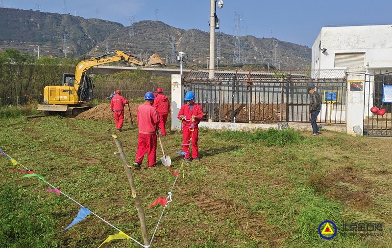 1庆阳273双封项目准备开挖操作坑