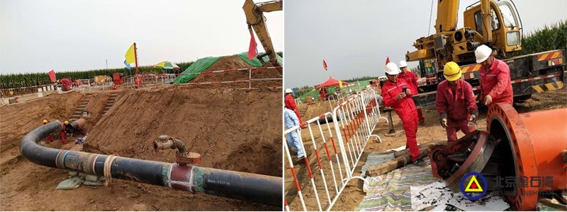 鲁宁线跨越大汶河段封堵改造工程