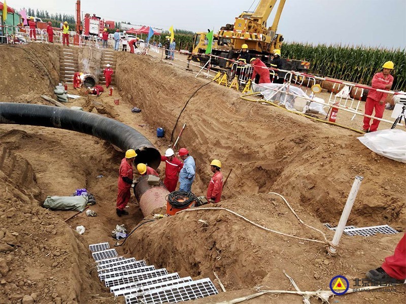 鲁宁线跨越大汶河段封堵改造工程