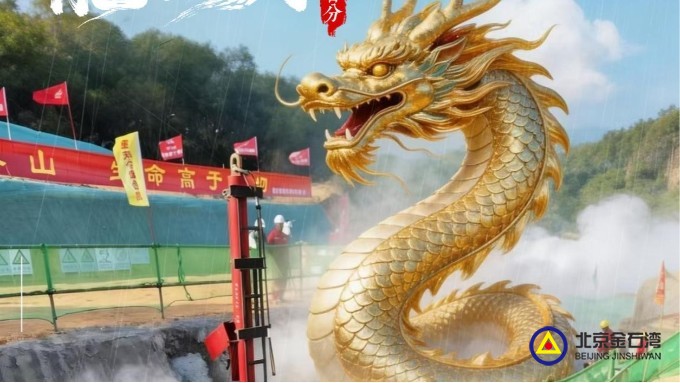 金石湾春启：春龙抬首，管线衔春赴新程！